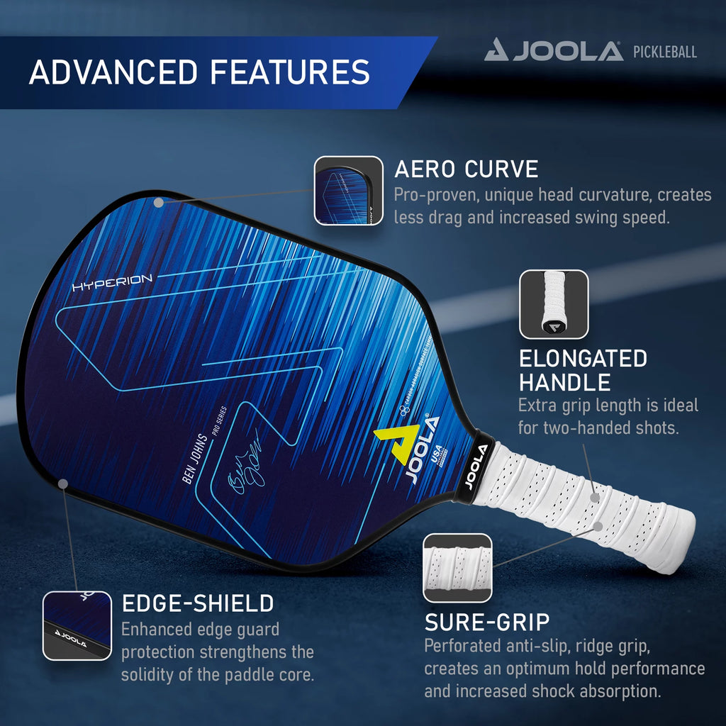 Blue 16mm Pickleball Paddle W151735