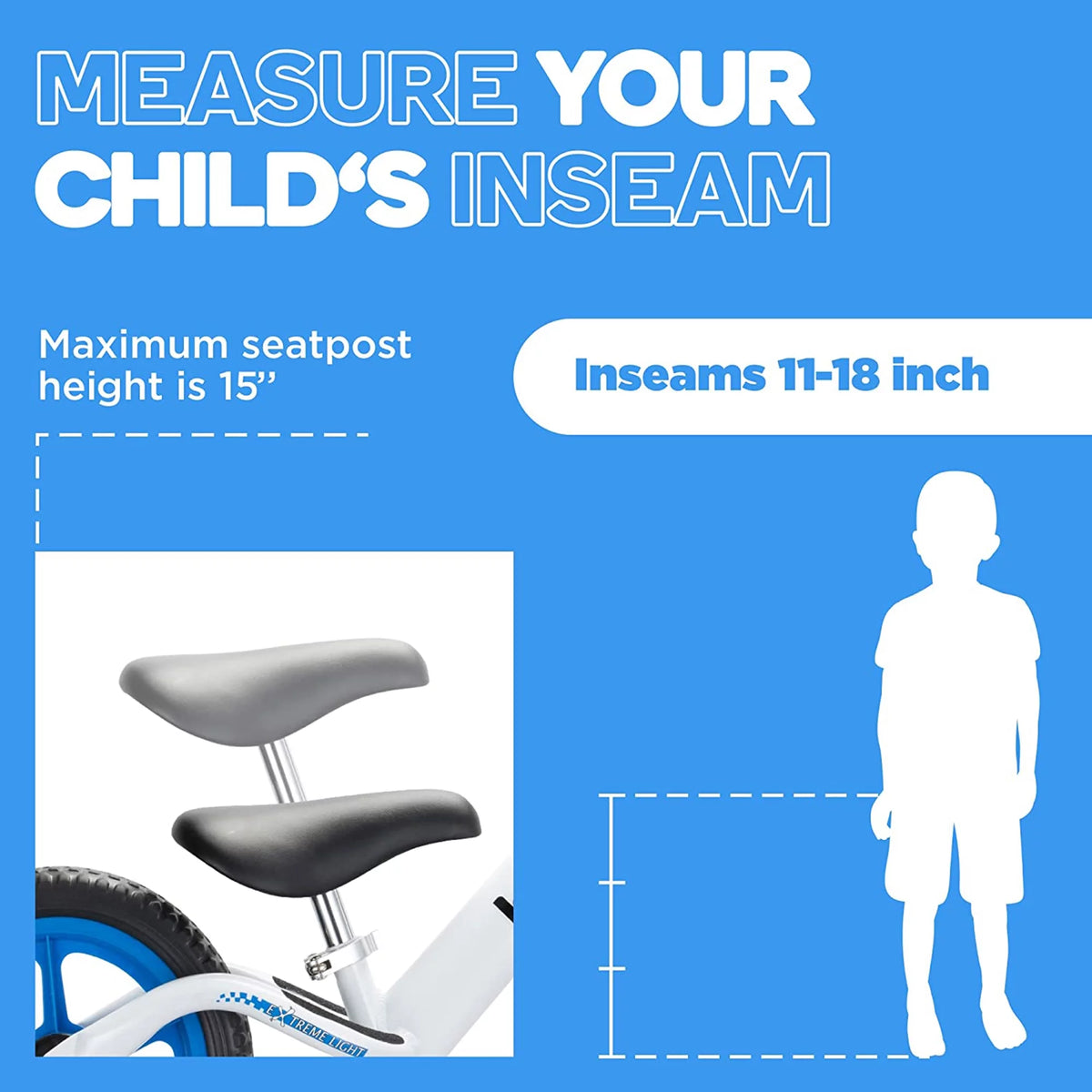 Aluminum Lightweight 12” No-Pedal Toddler Balance Bike L291