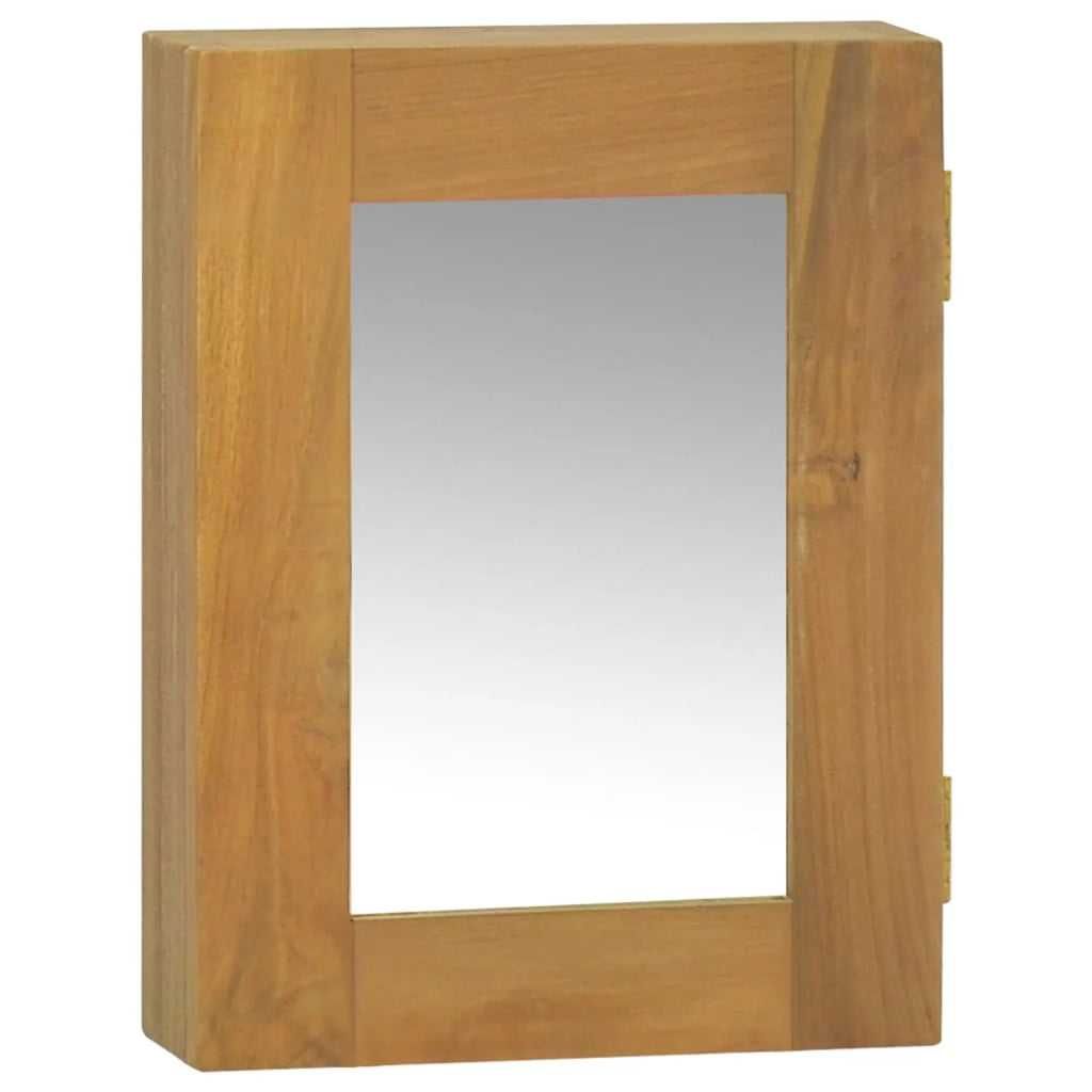 Wooden Mirror Cabinet with Door and Shelf A668208