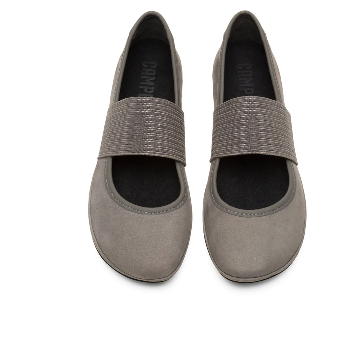 Gray Ballerinas H1803