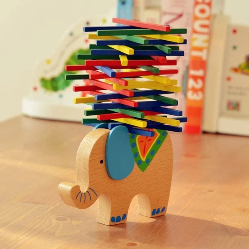 Wooden Stackable Building Blocks Educational Toys V255