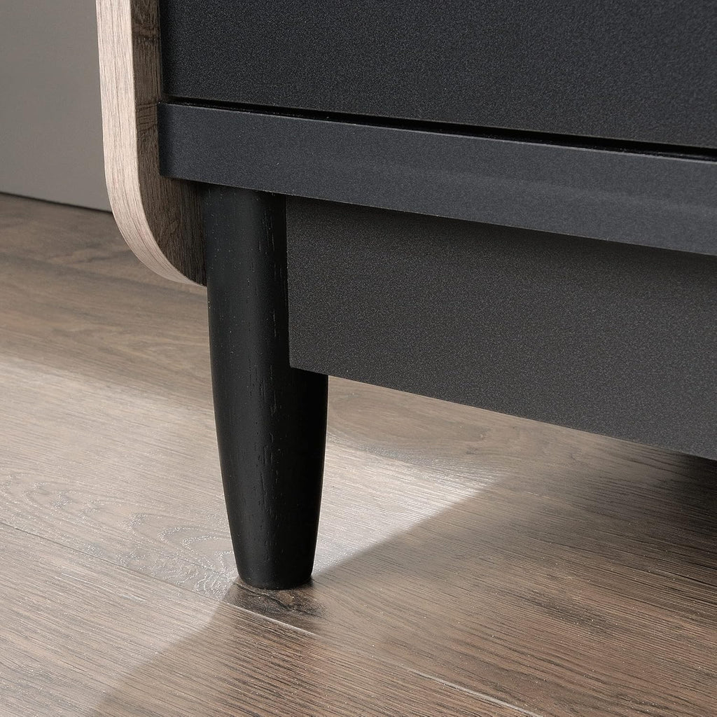 TV & Media Credenza with Drawers, Split Oak Finish P272412