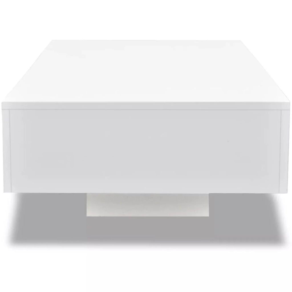High Gloss White Coffee Table H783