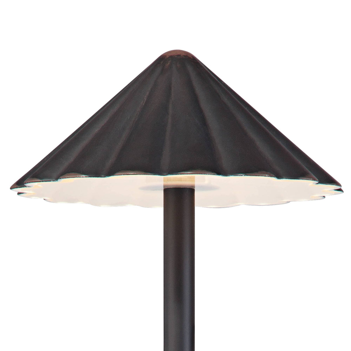 Bronze LED Scalloped Path Light Landscape Kit S579