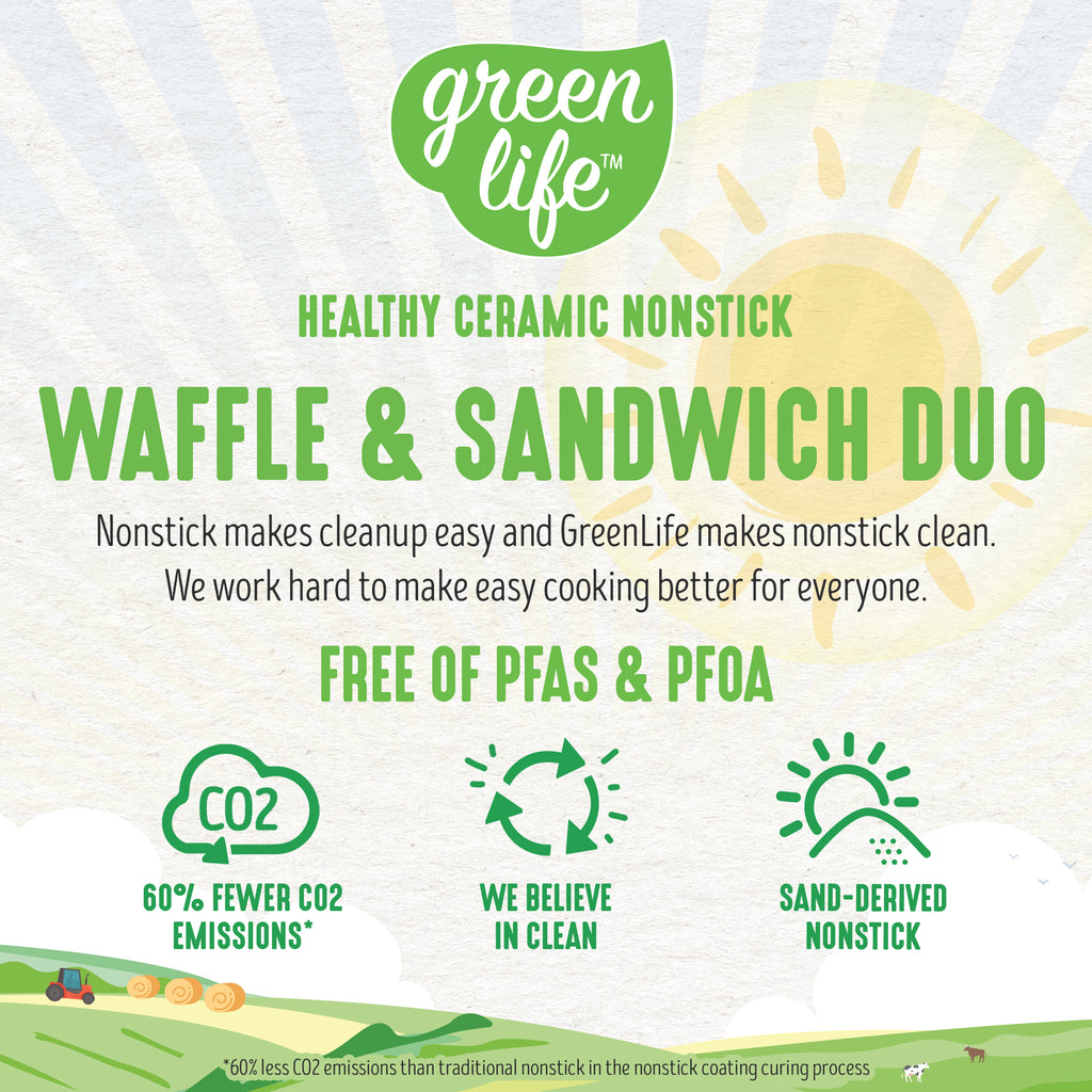 Pink Sandwich and Waffle Maker H417484