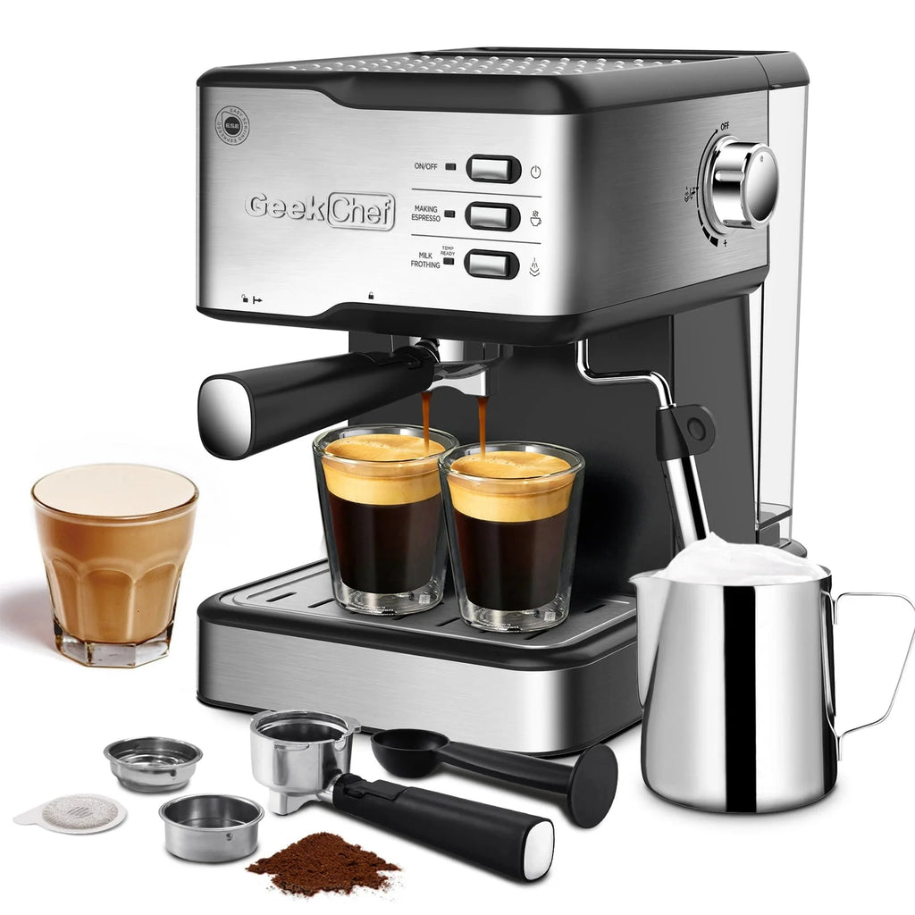 20 Bar Espresso and Cappuccino Maker 950W 1.5L G969