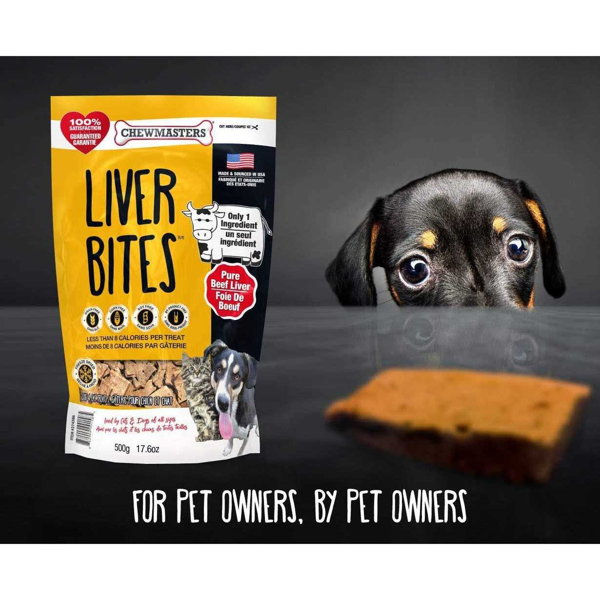 Freeze Dried Beef Liver Bites L490