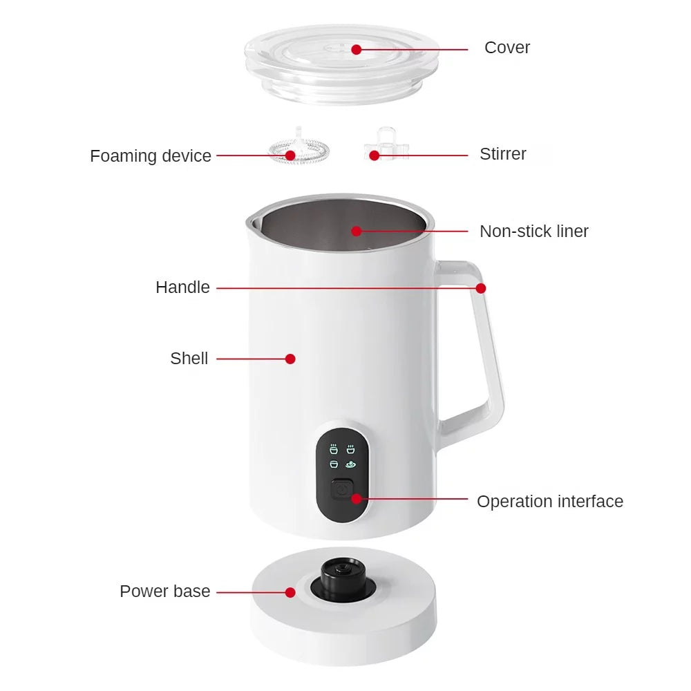 Electric Milk Frother 400W 580ml H429896