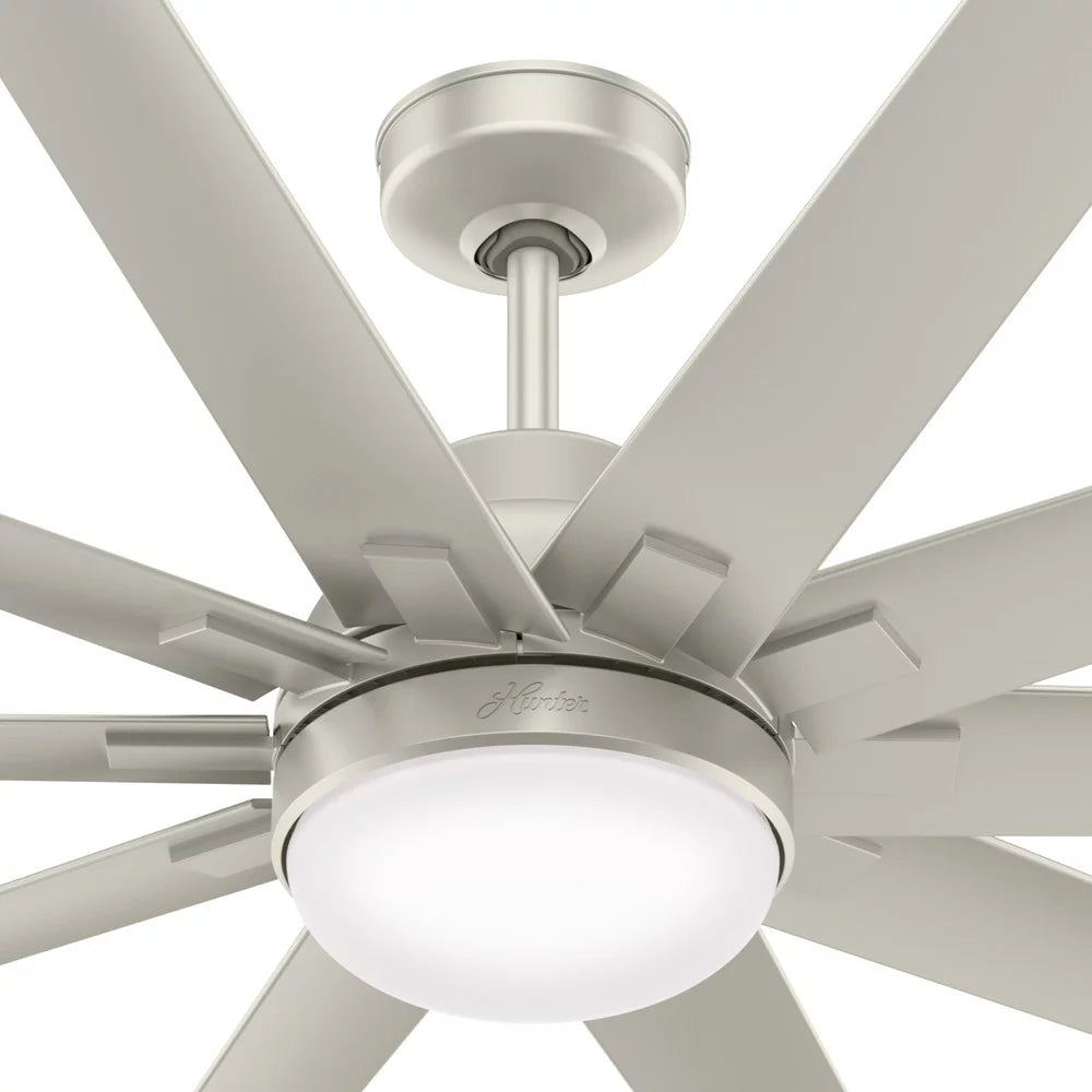 60" 10 Blade Indoor / Outdoor Led Ceiling Fan T629359
