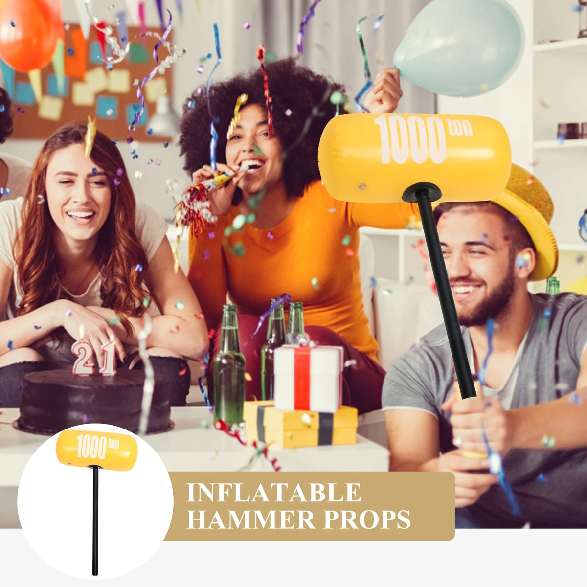 2pcs Inflatable Hammers Toy Hammer Party Favors H1344