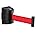 Retractable Wall Mount Caution Belt, 6.5 Ft. Yellow Do Not Enter Belt with Sturdy ABS Casing L20556