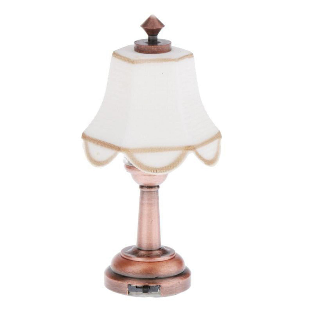 Vintage Metal Dollhouse Desk Lamp V992
