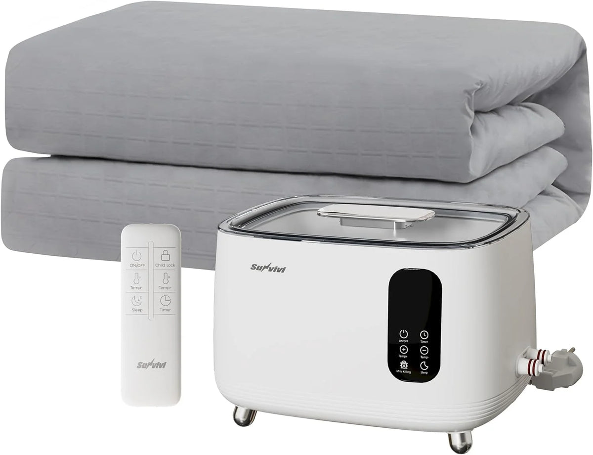 Water Heated Mattress Pad, 77" x 57" Machine Washable M2262