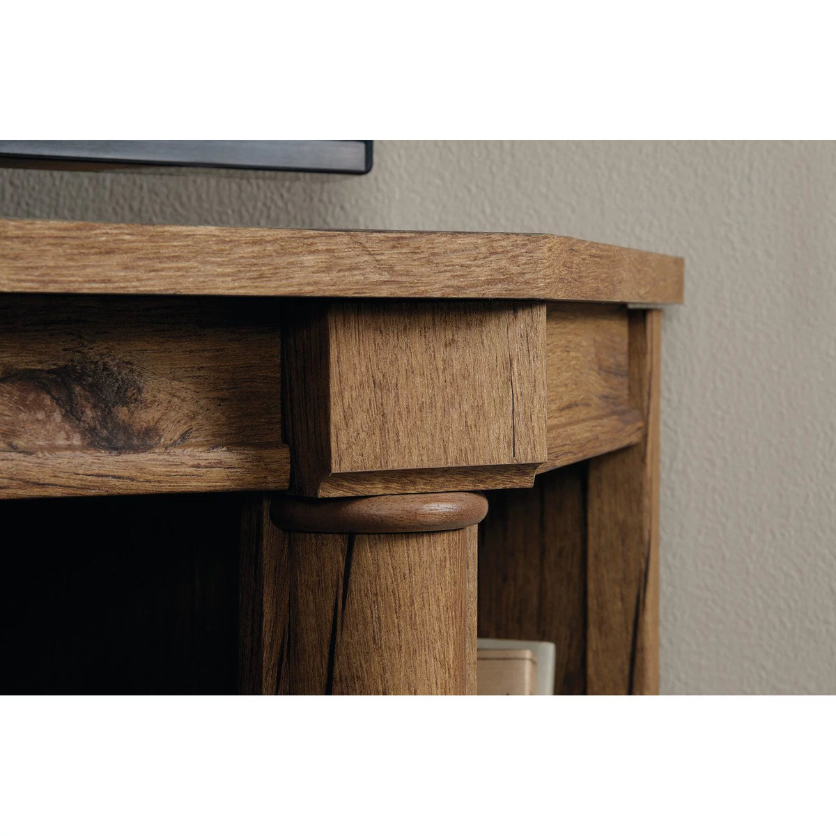 Vintage Oak Corner TV Stand H963