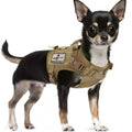 Adjustable Tactical Dog Harness with Rubber Handle D16417