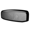 Glossy Black ABS Mesh Grille O35694