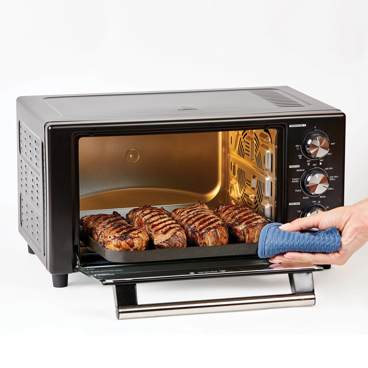 Black Air Fryer Grill Q11882