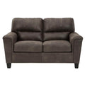 Smoke Loveseat V1058