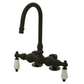 Double Handle Deck Mounted Clawfoot Tub Filler F97764