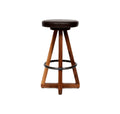 Bleached White Oak Stool V139