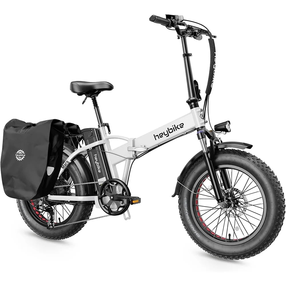 Foldable 20 x 4.0 Fat Tire Electric Bike with 500W Motor D709479