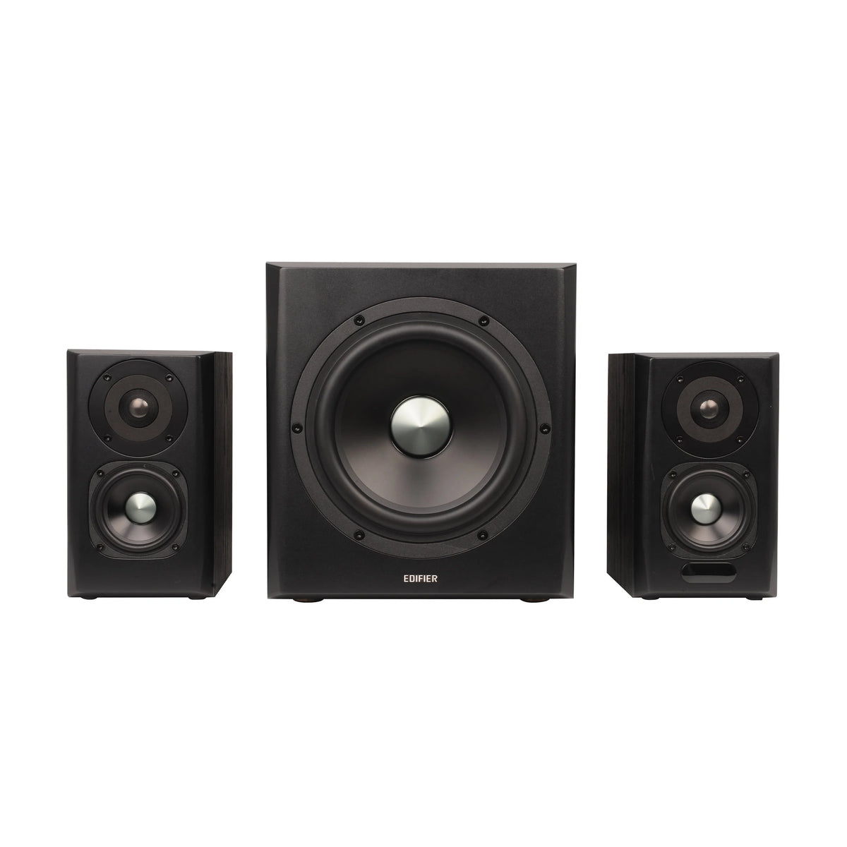 Bookshelf Speaker and Subwoofer 2.1 Speaker System Bluetooth V5.0 T758069