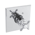 Thermostatic Trim Plate White Y3624