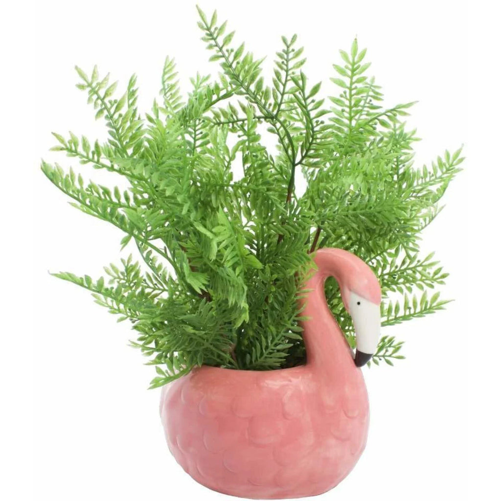 Flamingo Ceramic Planter Pot V131070