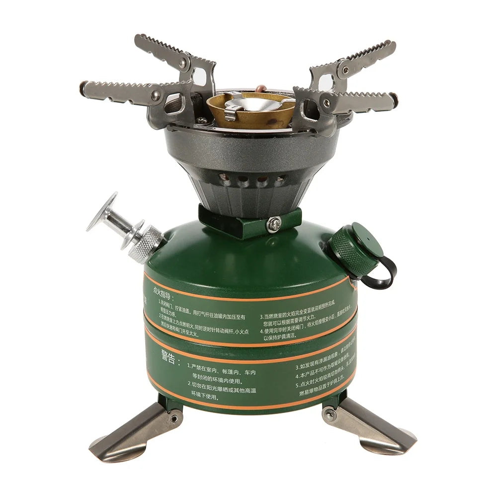 Portable Gasoline-burning Camping Furnace Cooker R260417