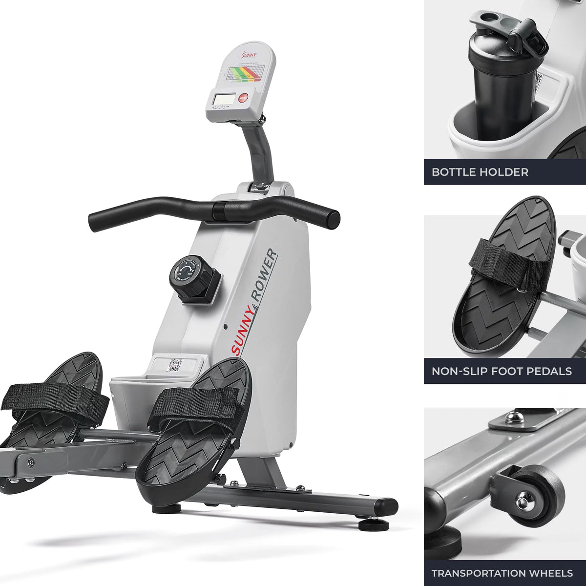 Compact Foldable Magnetic Rowing Machine H58396