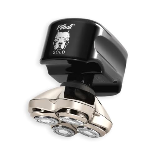 Gold Electric Head and Face Shaver F7554