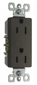 15A Tamper Resistant Receptacle Bronze B2144