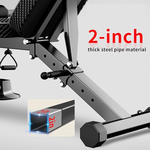 Adjustable Foldable Incline Decline Weight Bench Y6416