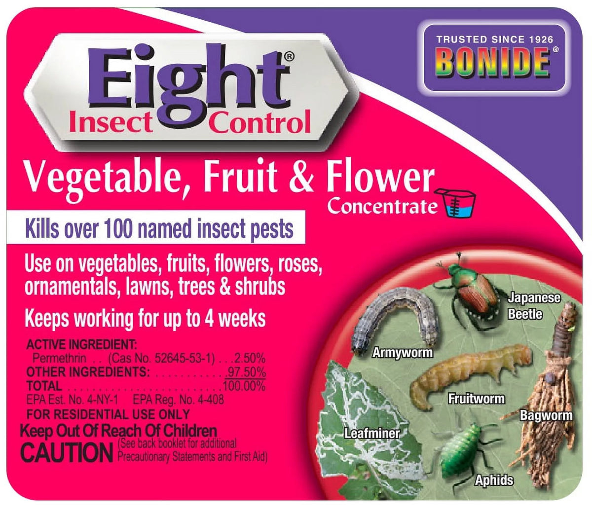 Insect Killer Liquid Concentrate 32 oz V6242