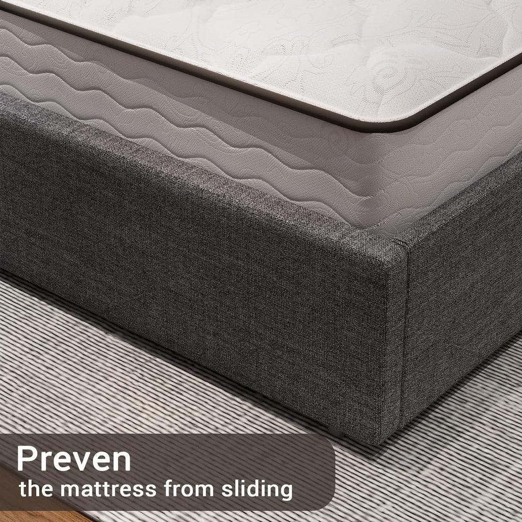 Queen Size LED Bed Frame with Drawers B6981