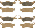 Front and Rear Brake Pads 4 Sets Pack of 2 B1569