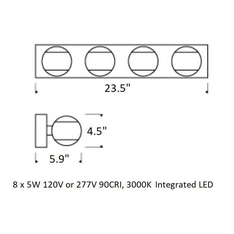 3-Light Bath Satin Nickel G81743