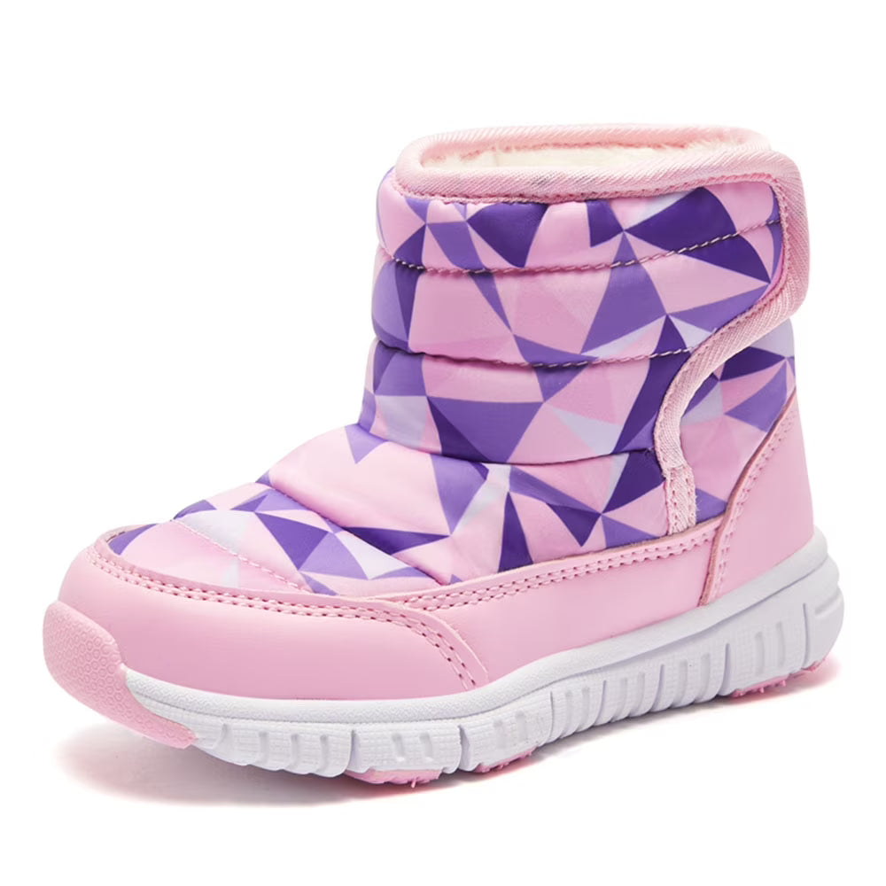 Kids Snow Boots Winter Waterproof Slip Resistant Shoes X372301