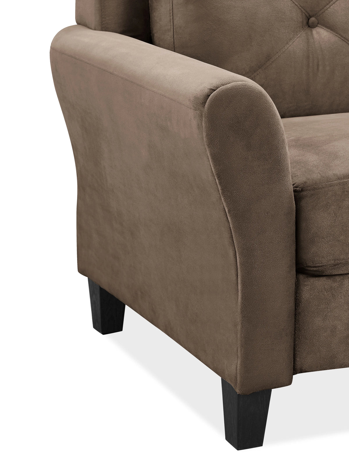 Dark Gray Fabric Club Chair Z363