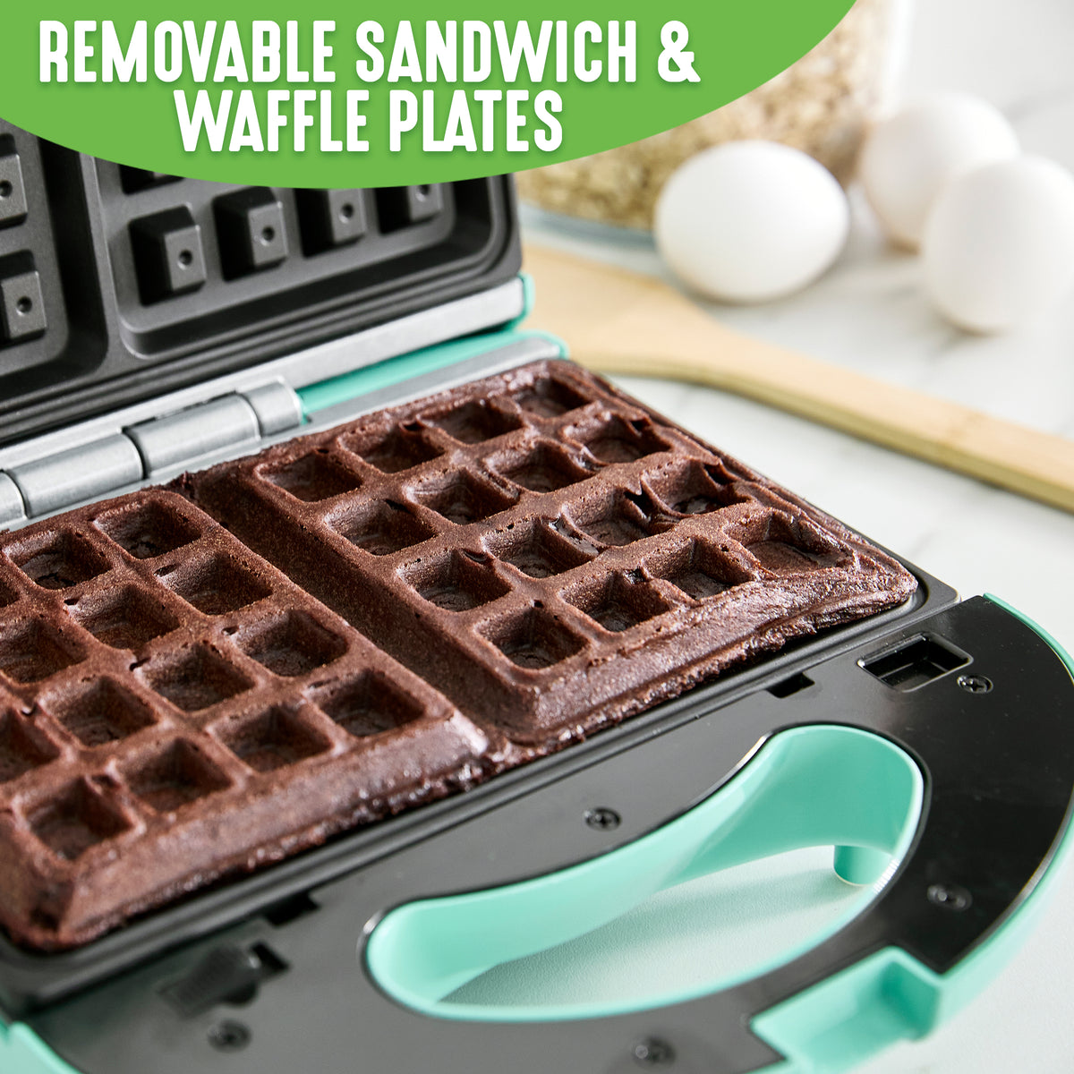 Pink Sandwich and Waffle Maker H417484