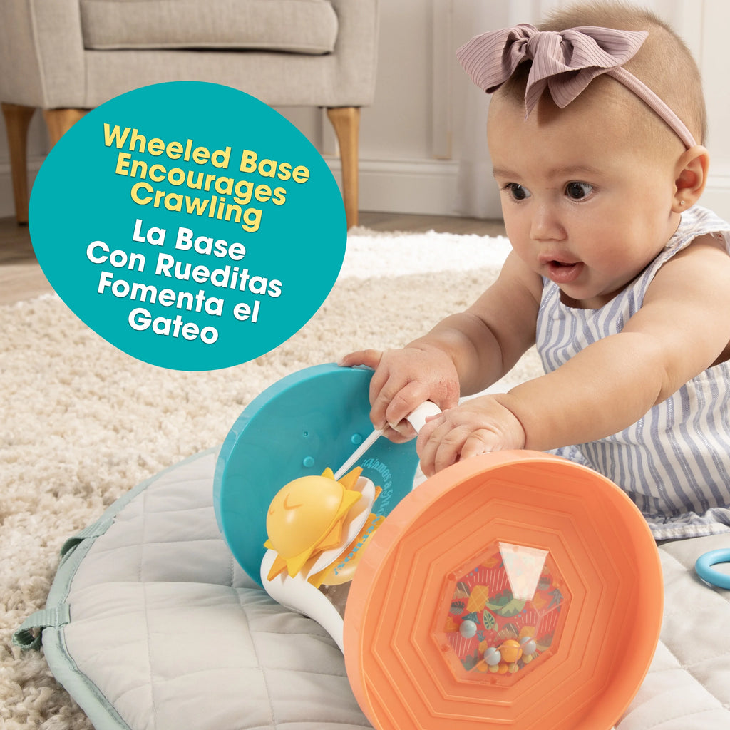 2-in-1 Activity Mirror Baby Toy Z9594