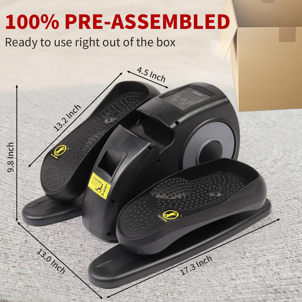 Black/Gray Electric Elliptical Trainer C4247