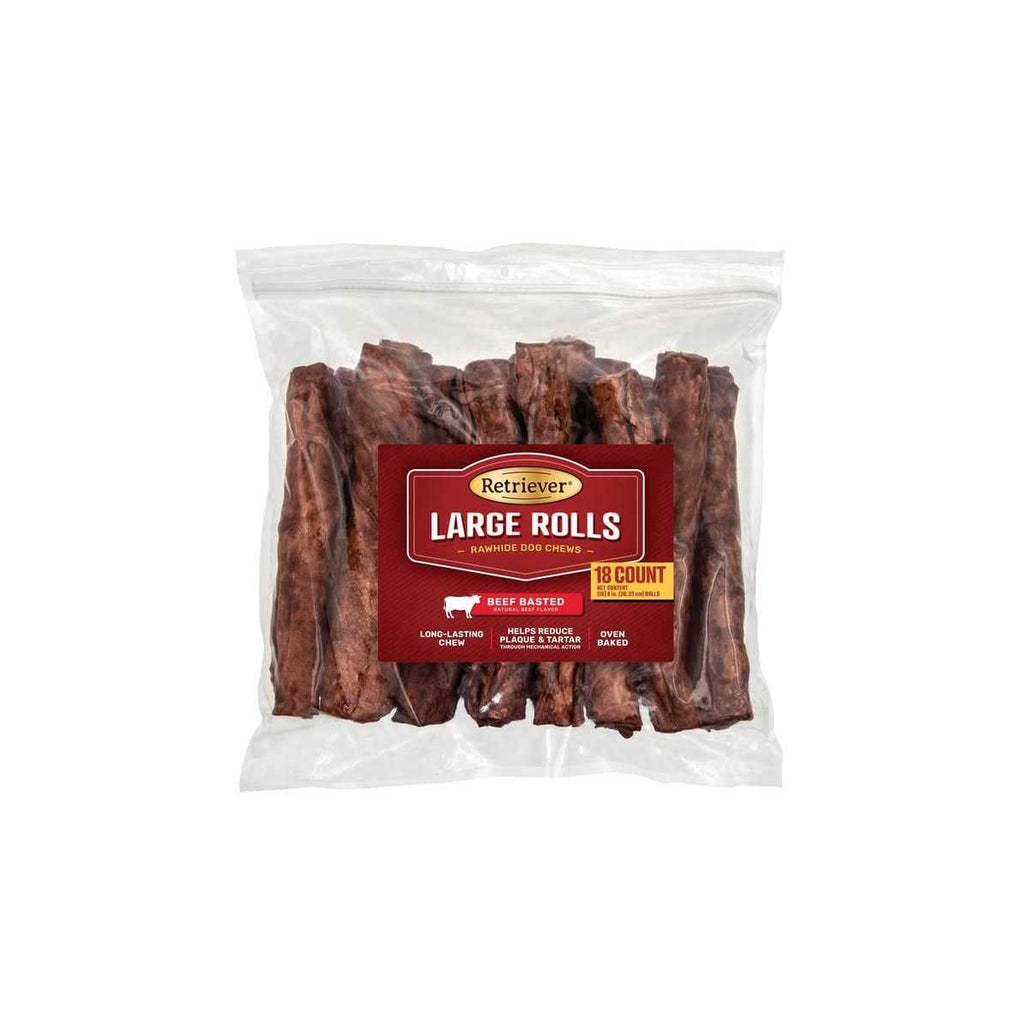 Beef Basted Rawhide Dog Chew Treats D656680