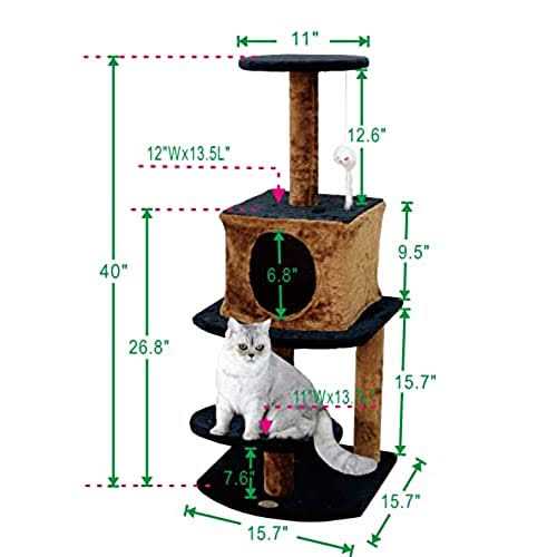 40 in. Kitten Cat Tree J38519