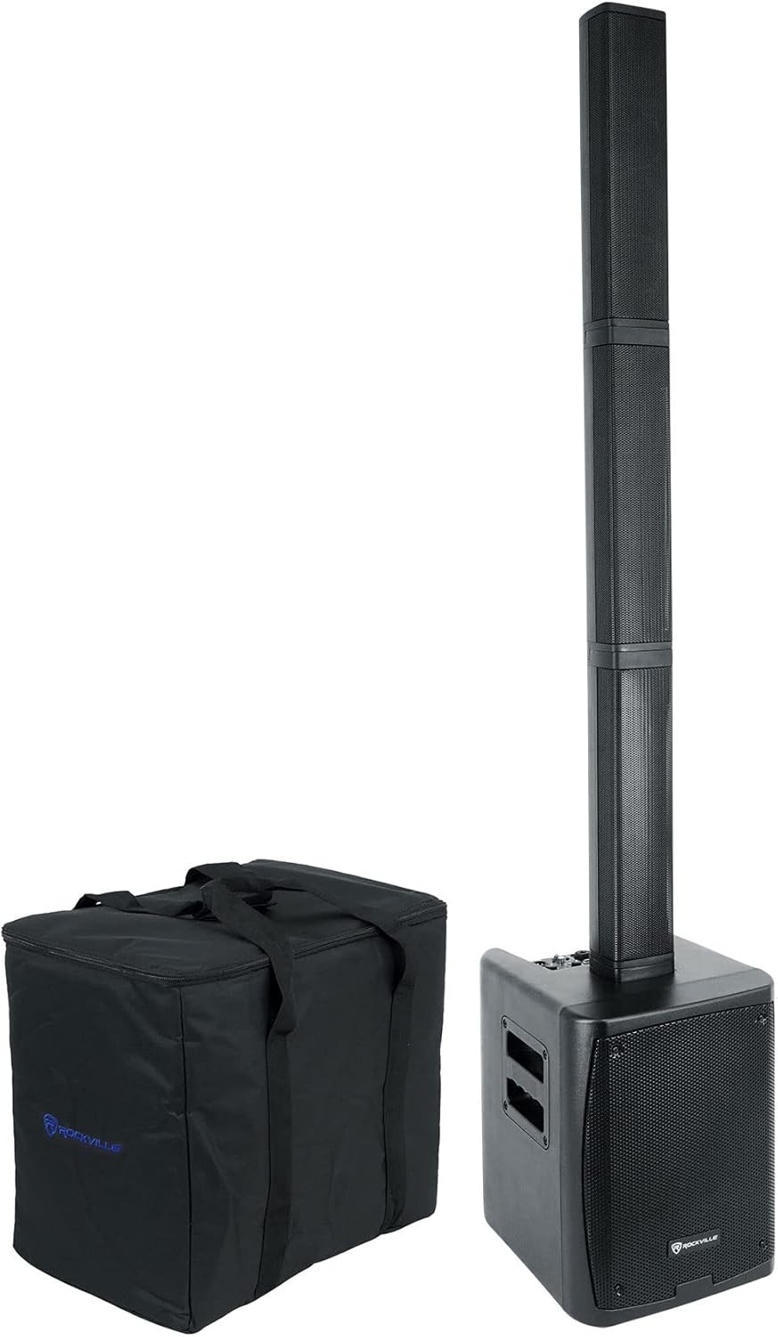 Portable Array PA DJ Speaker System with Subwoofer W828981