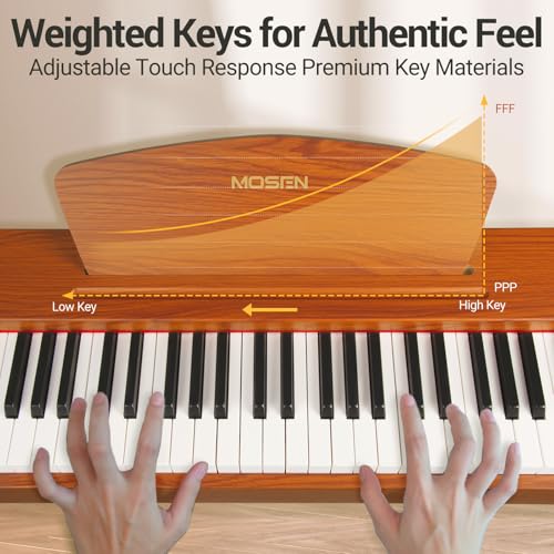 88 Key Weighted Hammer Action Digital Piano with Triple Pedal C50441