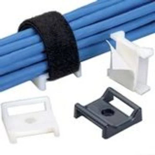Black Nylon Cable Tie Mounts M7794