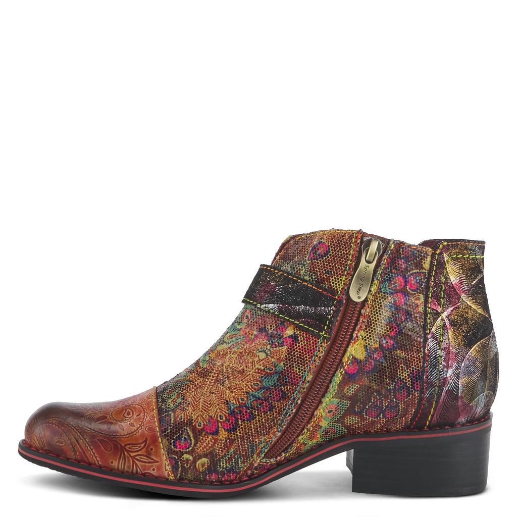 Leather Bootie Camel EU 36 O469