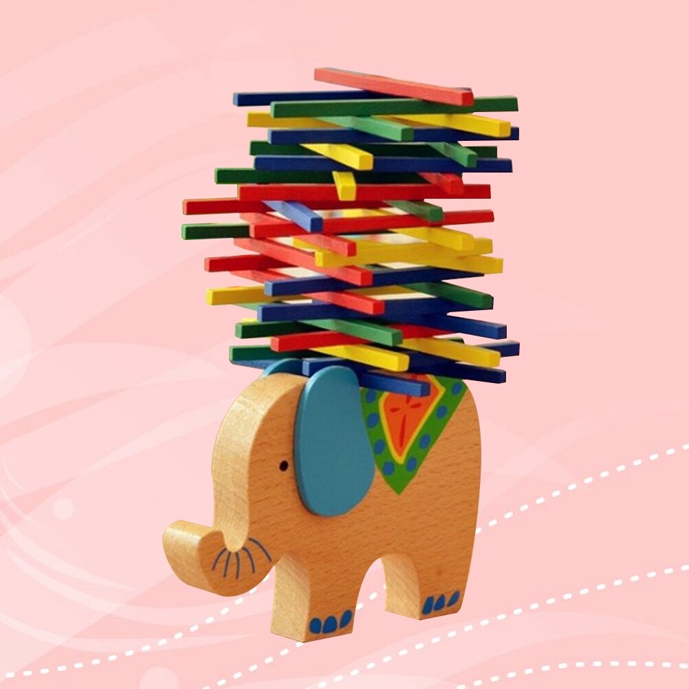 Wooden Stackable Building Blocks Educational Toys V255