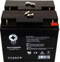 12V 22Ah Replacement Battery (2 Pack) C525526